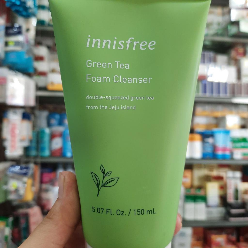 Sữa rửa mặt Innisfree Trà Xanh Green Tea Foam Cleanser 150ml