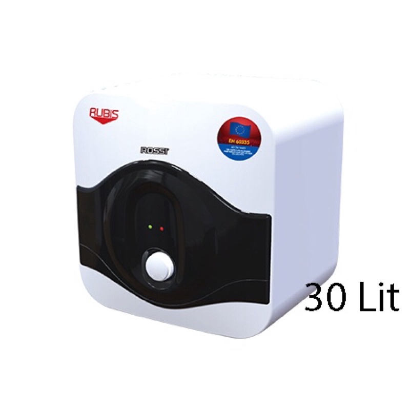 Bình nước nóng Rossi. Bình nóng lạnh chống giật Rossi Rubis 30l vuông siêu bền