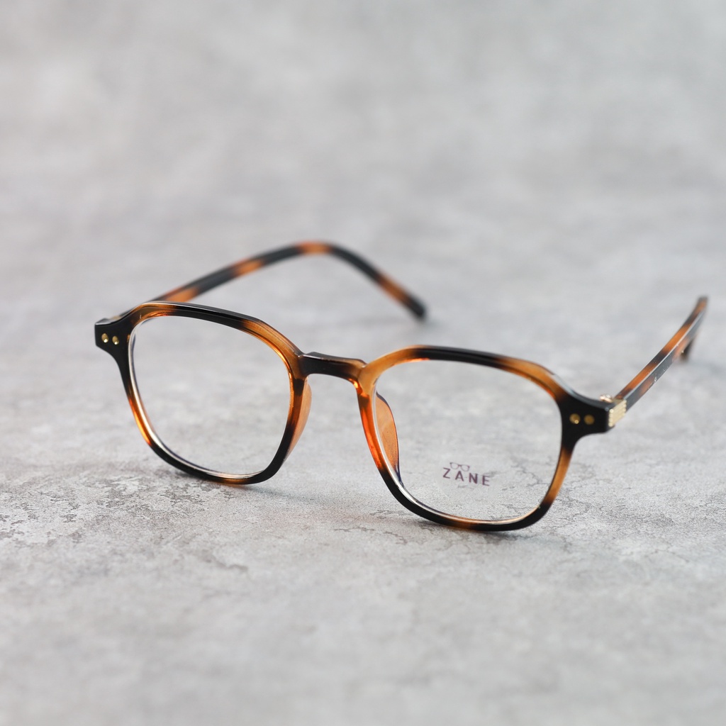 Gọng kính cận nam lắp cận sẵn gọng kính nhựa mắt kính đa giác - Z336 Eyepro