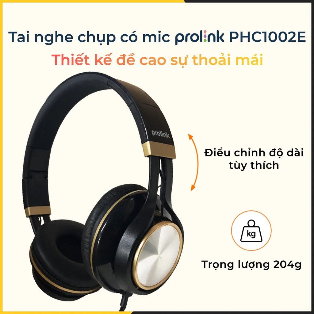Tai nghe có dây PROLINK PHC1002E