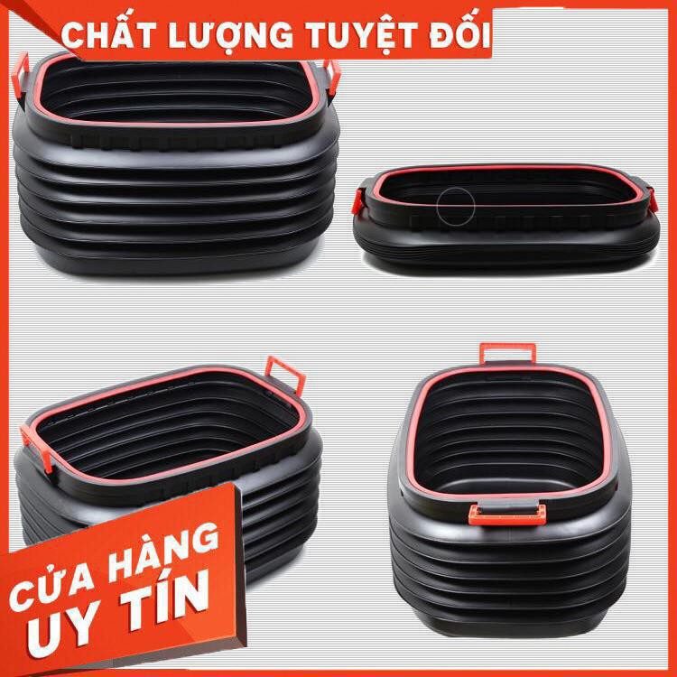 [XẢ KHO+FREE SHIP] Thùng đựng đồ sau cốp oto, xe hơi, trong gia đình. thùng rác trên xe too