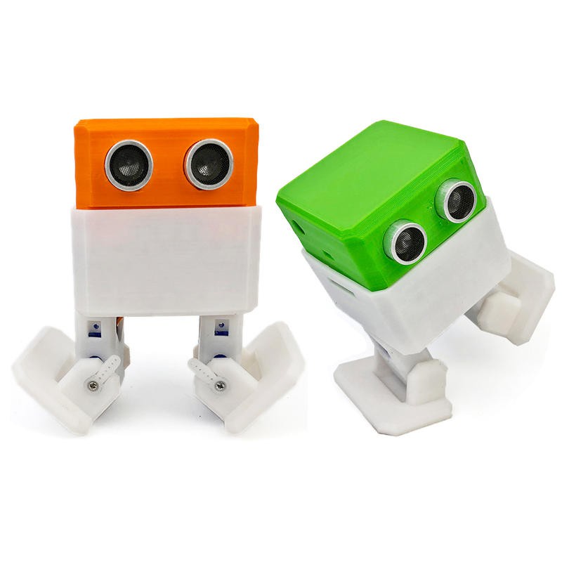 Kit nhựa 3D cam &amp; xám OTTO robot (không bao gồm linh kiện)