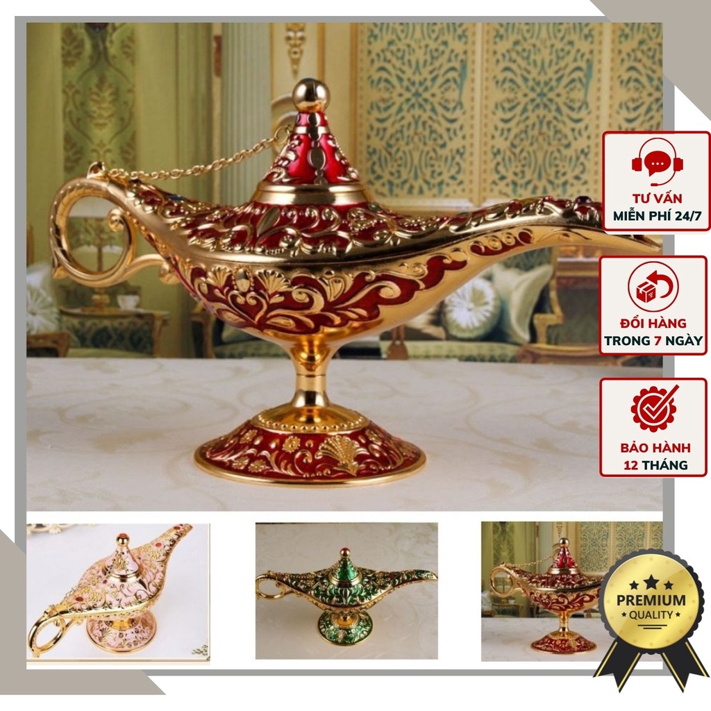 Đèn thần Aladin DT3 Size bé Decor nhà cửa mang lại may mắn cho chủ nhân sở hữu