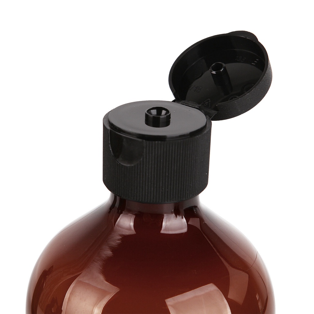 300 / 500ML Chai đựng Có Thể đổ đầy Lại Chai Sữa Tắm Màu Nâu ô Liu Màu Xanh Lá Cây