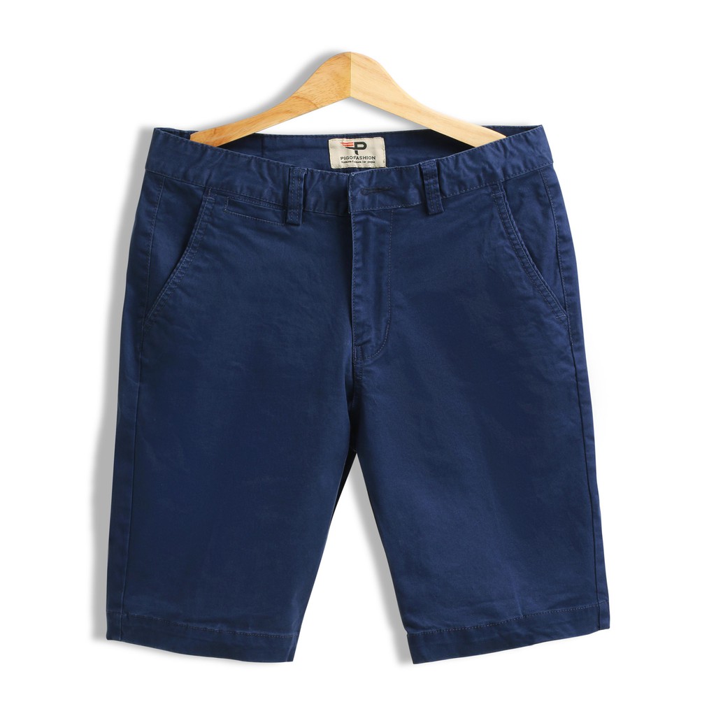 Quần short kaki co giãn dáng chuẩn Pigofashion chuẩn cao cấp có big size PSK03 chọn màu