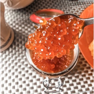 Trứng cá đỏ muối của Nga/220g