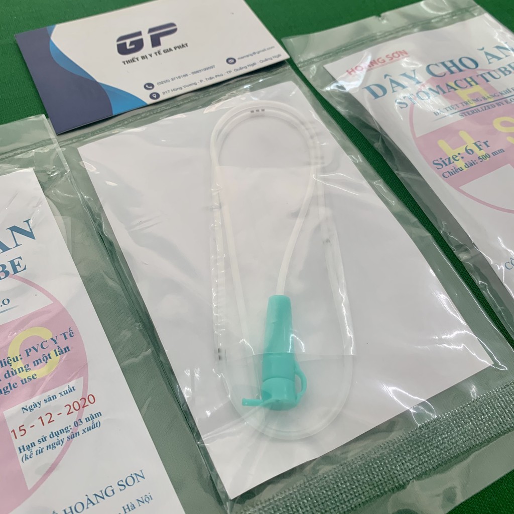 DÂY CHO ĂN SỐ 6 CÓ NẮP CHO BÉ XÔNG DẠ DÀY KIỂM SOÁT FEEDING TUBE DÂY NUÔI ĂN