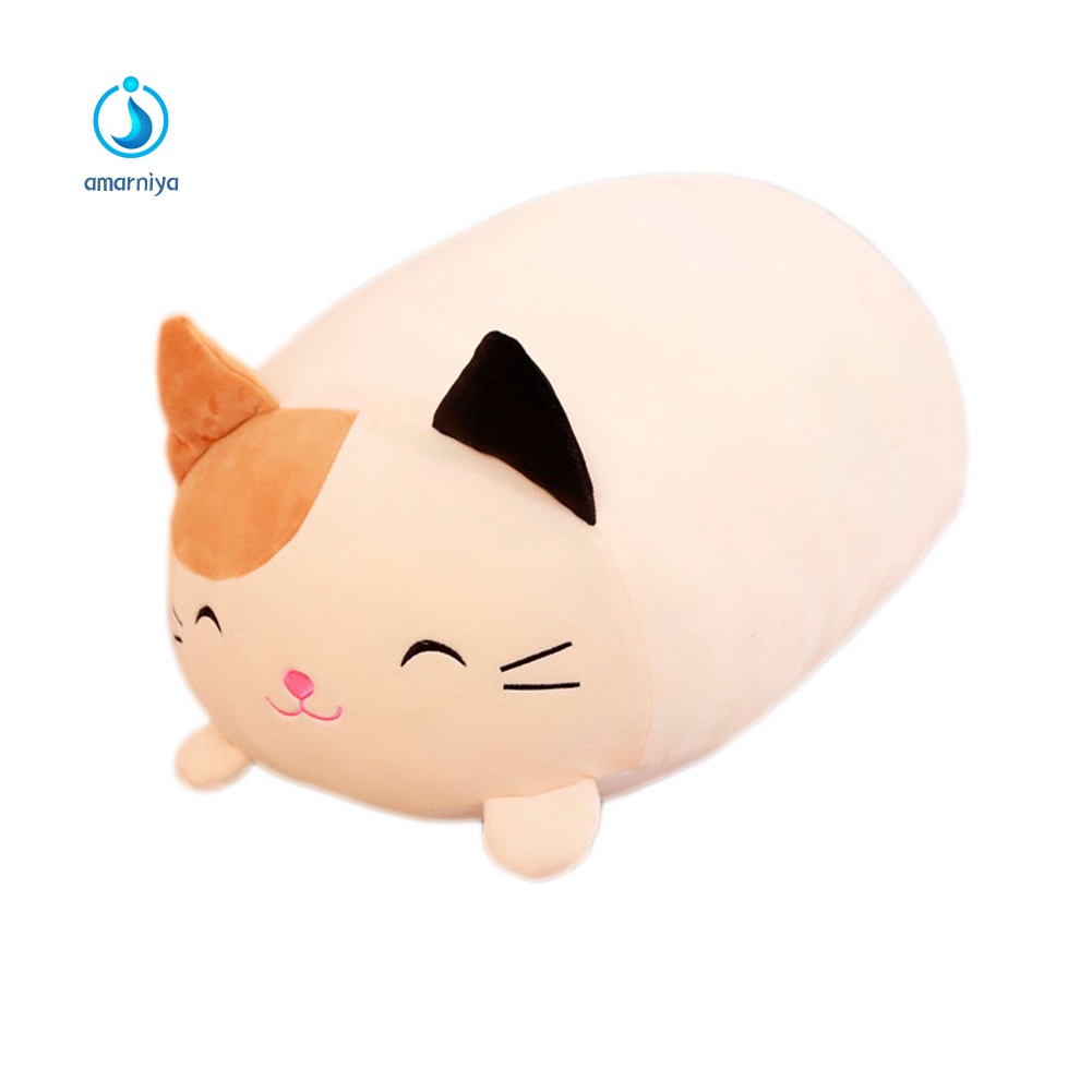 Đồ chơi nhồi bông Hình Heo / Mèo Đang Nằm 30cm Trang Trí Nhà Cửa / Xe Hơi