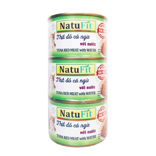 Pate NatuFit cho chó mèo - Cá Ngừ và nhiều vị