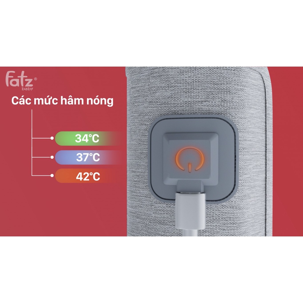 DỤNG CỤ HÂM SỮA XÁCH TAY FATZ BABY - READY 1 - FB3101TN (không kèm theo Adaptor)