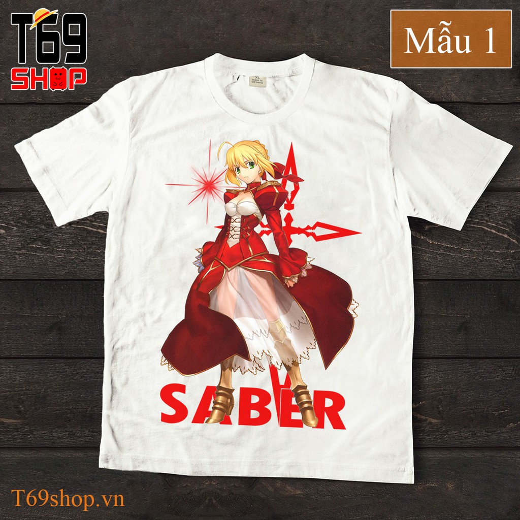 Áo thun anime Fate (Có Nhiều Mẫu)
