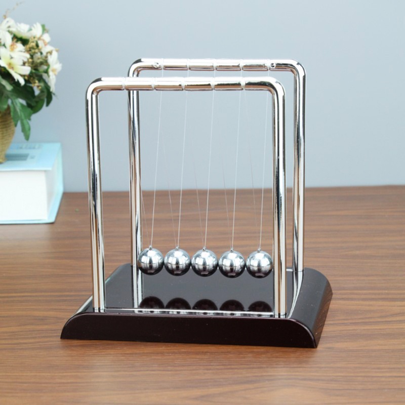 Đồ Chơi Con Lắc Newton Để Bàn Giảm Căng Thẳng