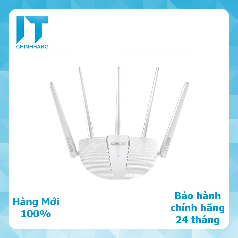 Bộ Phát Wifi Router Wifi Totolink A810R - Hàng Chính Hãng