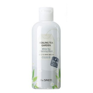 Nước Tẩy Trang Giúp Làm Sáng Da Với Chiết Xuất Từ Trà Trắng The Saem Healing Tea Garden White Tea Cleansing Water - 300m