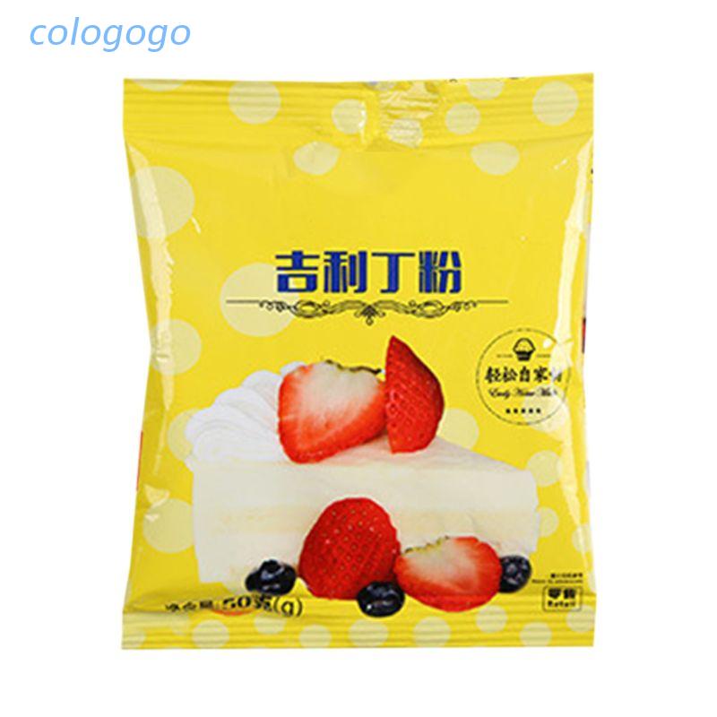 COLO Silver Leaf Sheet Unflavored Gelatin Powder for Cooking Baking Ingredients Kitchen Bar Supplies
