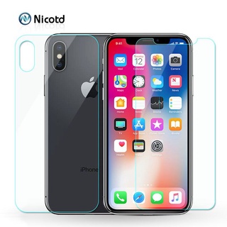 Kính Cường Lực Trước Sau 9h 2.5d Chống Nổ Cho Iphone 6s 6 7 8 Plus 5s 5 Xs X 4s 4