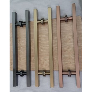 Tay Nắm Cửa Kính inox Vuông Cao Cấp