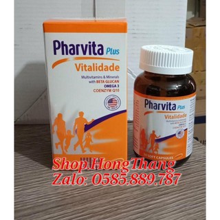 BỒI BỒ CƠ THỂ PHARVITA PLUS 30 vien