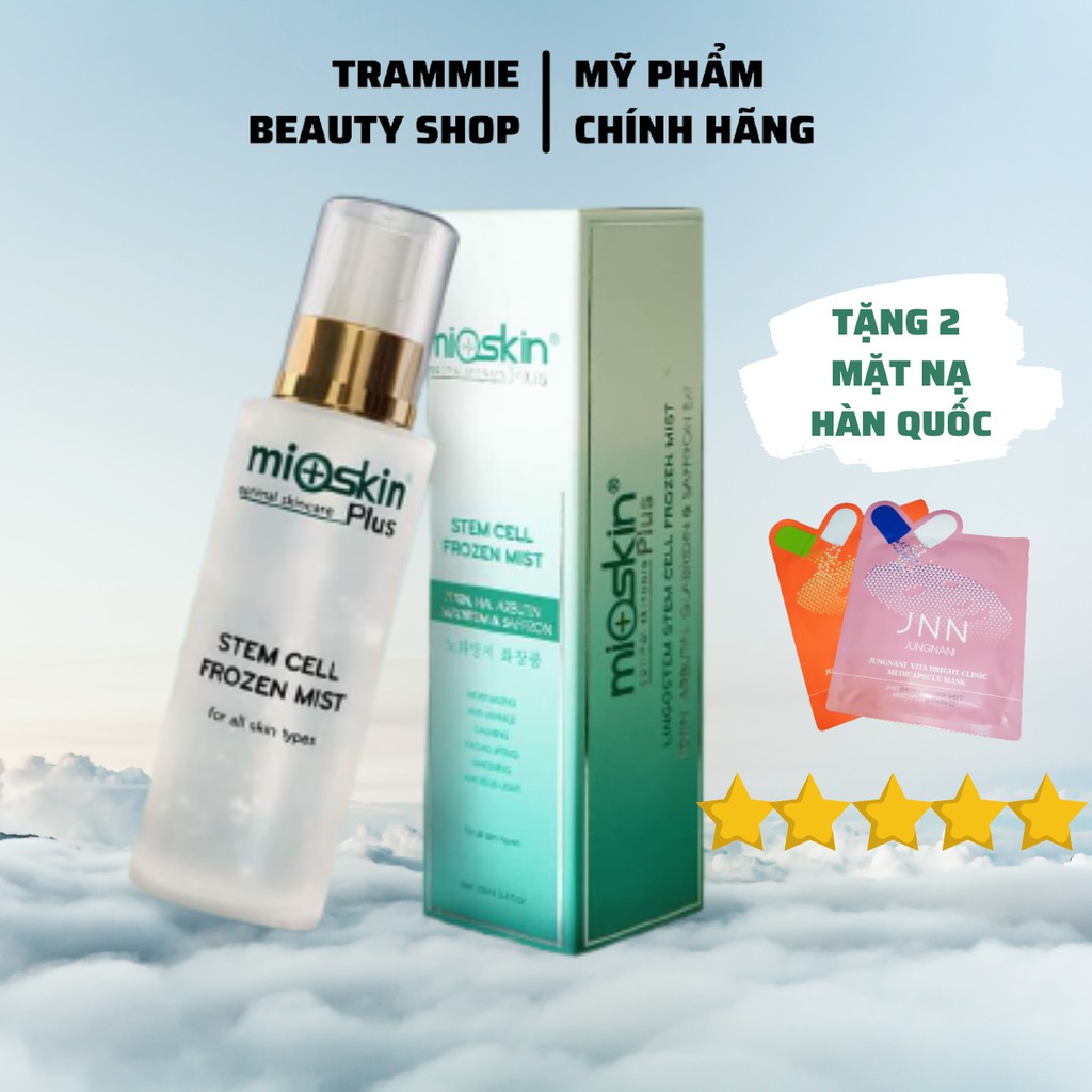 [Chính Hãng] Mioskin Plus, Xịt Dưỡng Tế Bào Gốc 6in1 100ml, Dưỡng Da Mềm Mịn, Skincare Chuẩn Hàn