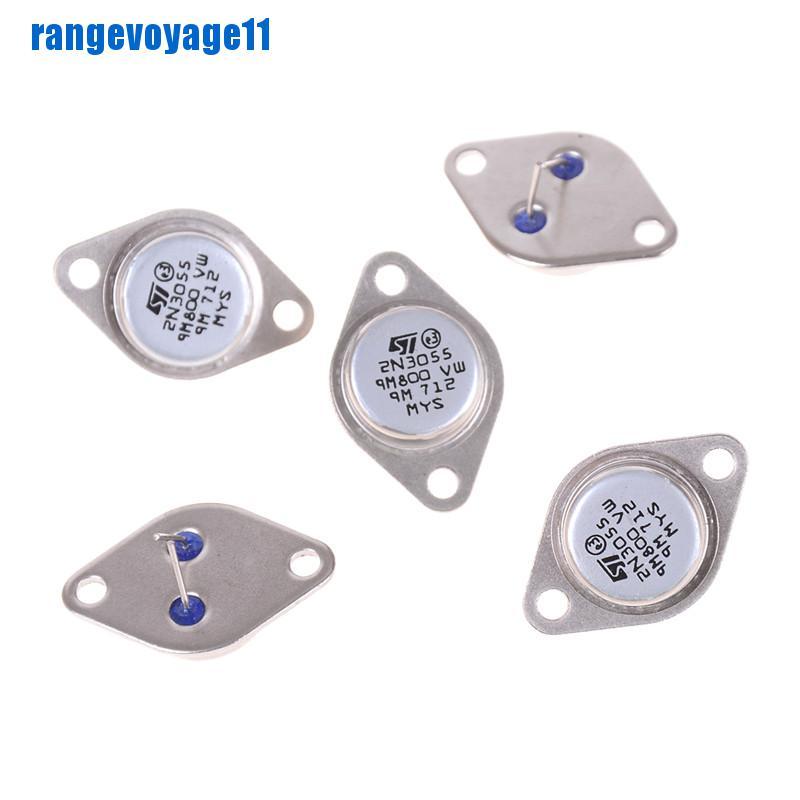 Bộ 5 Linh Kiện Điện Tử 2n3055 Npn Af 15a Chất Lượng Cao