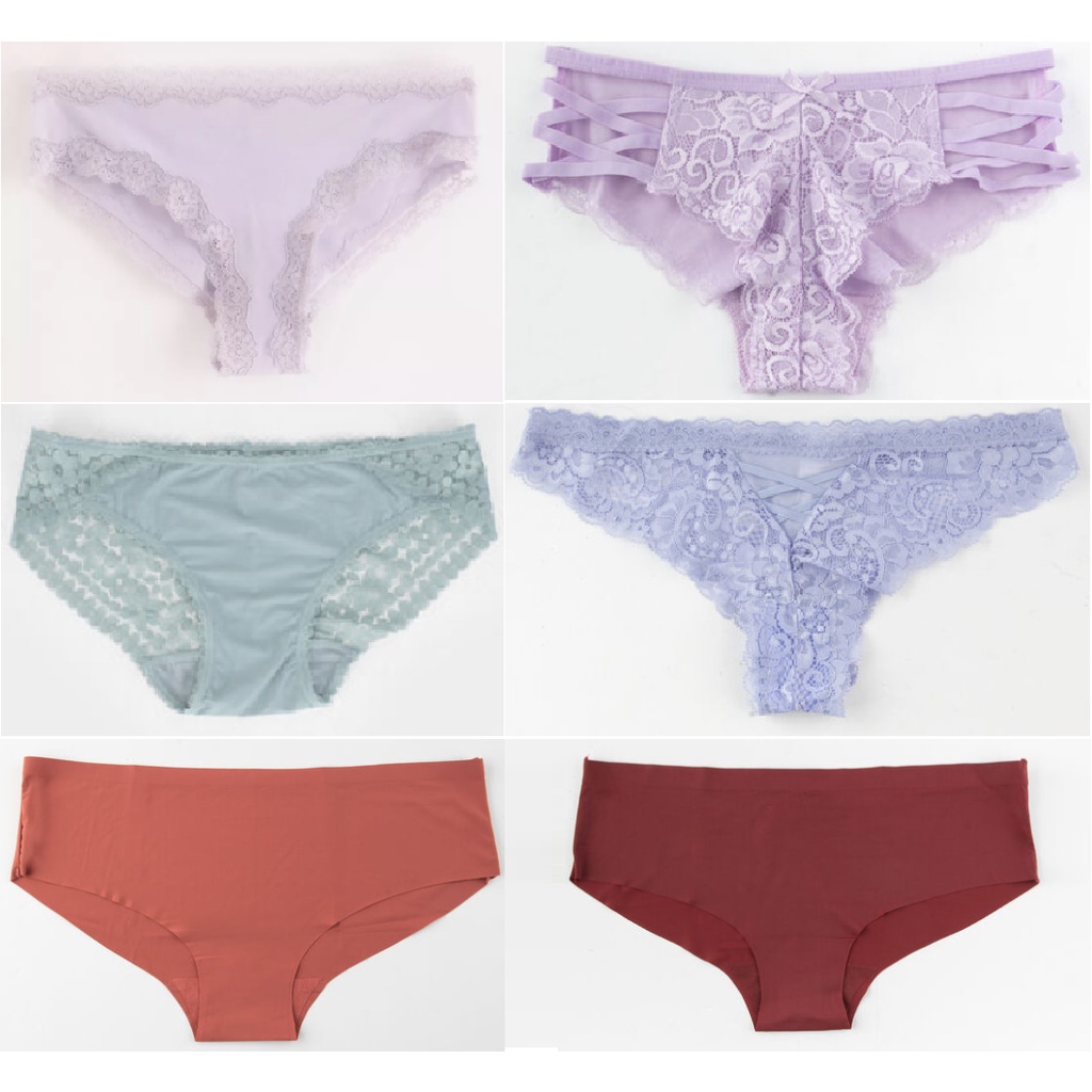 Quần lót nữ USA cao cấp cotton thun lạnh Tilly's Seamless Panties underwear mềm mại thoáng mát kháng khuẩn thấm hút tốt