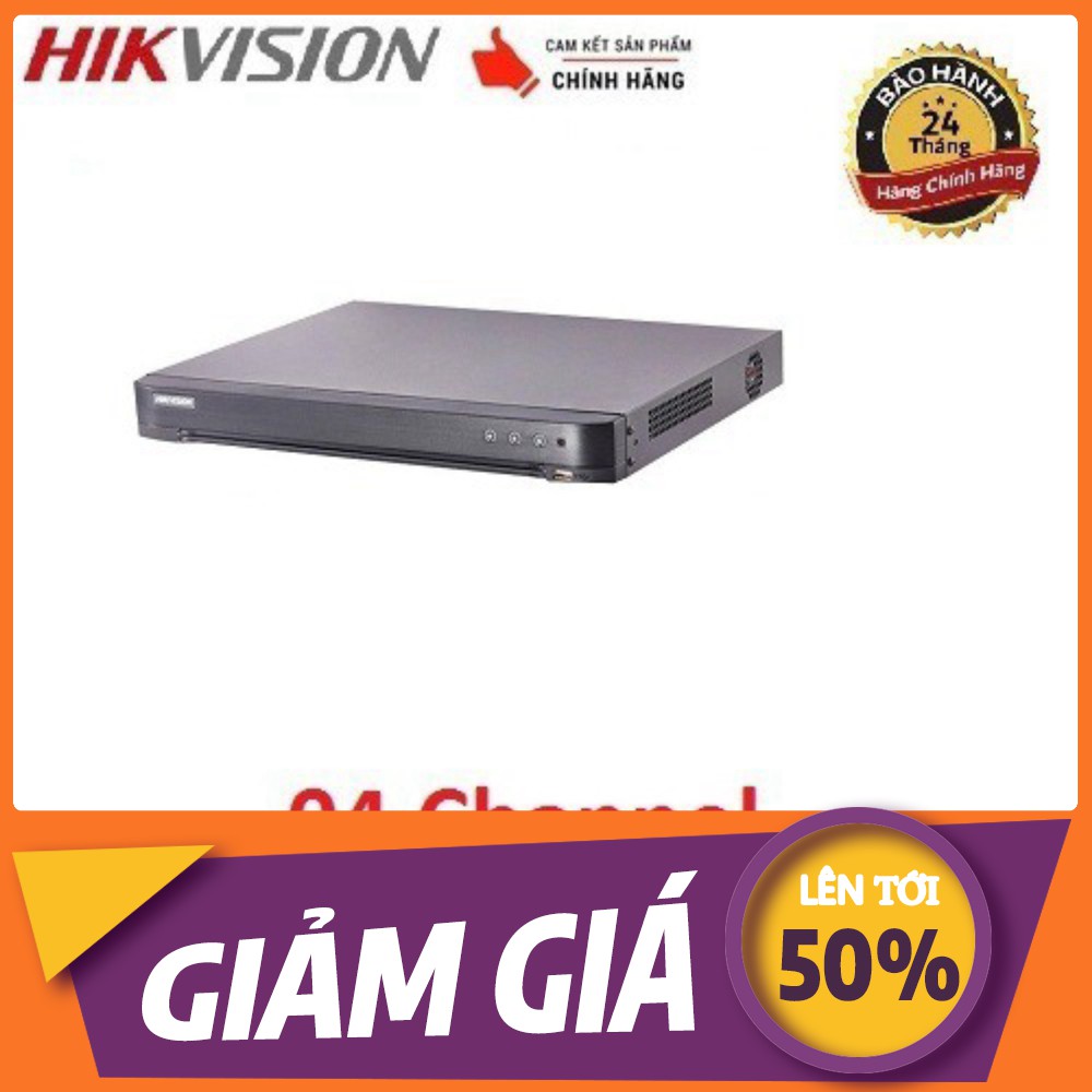 [💖] Đầu ghi hình 4 kênh Turbo HD 4.0 Hikvision DS-7204HQHI-K1 - Hàng chính hãng 100%