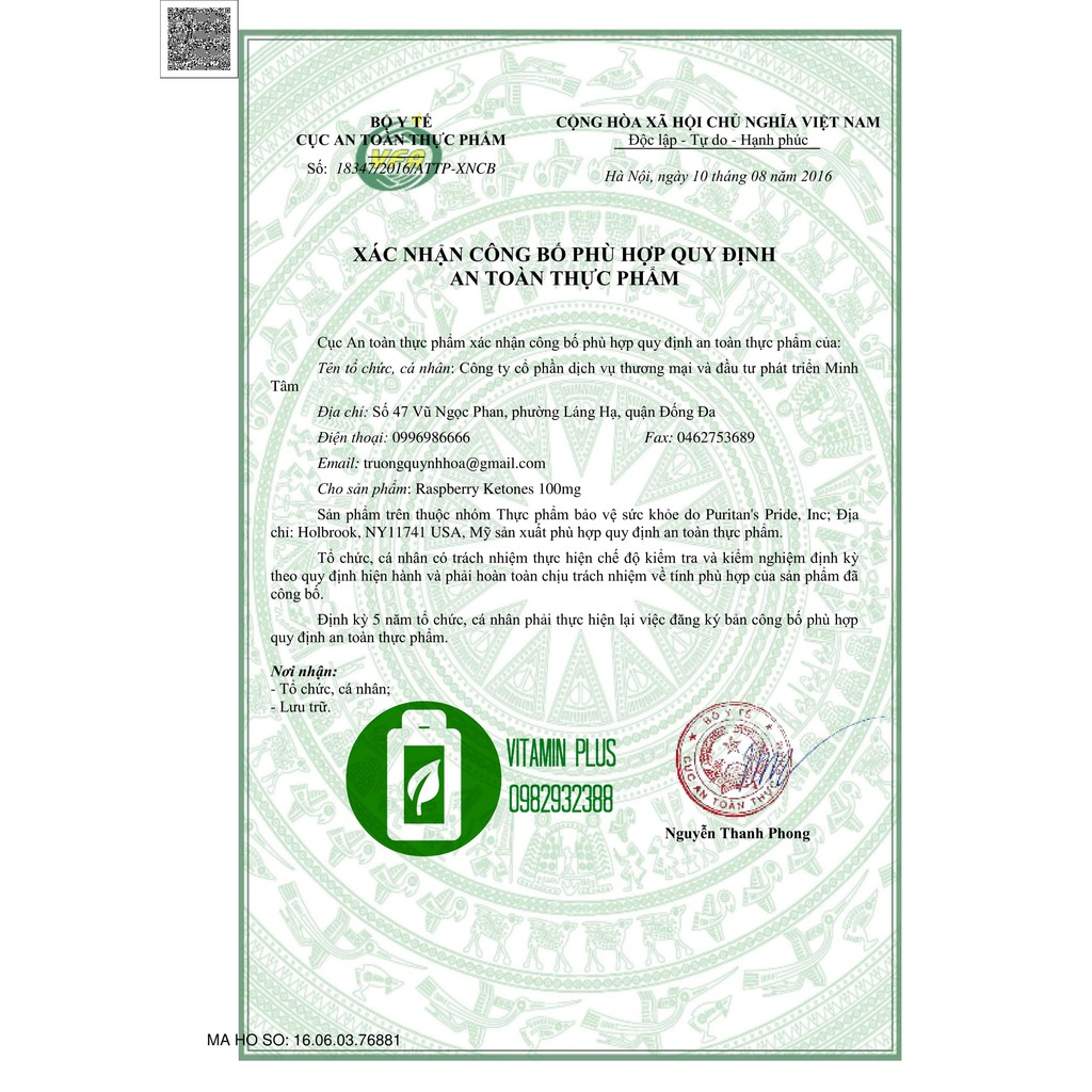 Combo Giảm cân tăng cơ tự nhiên không gây mệt mỏi Raspberry ketone & L Carnitine Puritans pride | BigBuy360 - bigbuy360.vn