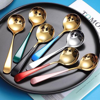 💖FREESHIP💖 Thìa vàng cao cấp - Thìa inox mạ vàng sang trọng