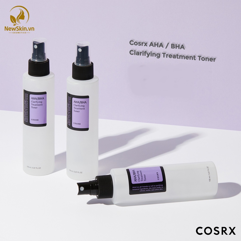 Nước Hoa Hồng COSRX (AHA + BHA) Clarifying Treatment Toner 150ml