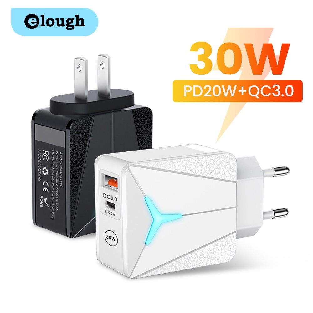 Bộ SạC Nhanh QC 3.0 20W PD 30W USB Chuyên DụNg Cho ĐiệN ThoạI