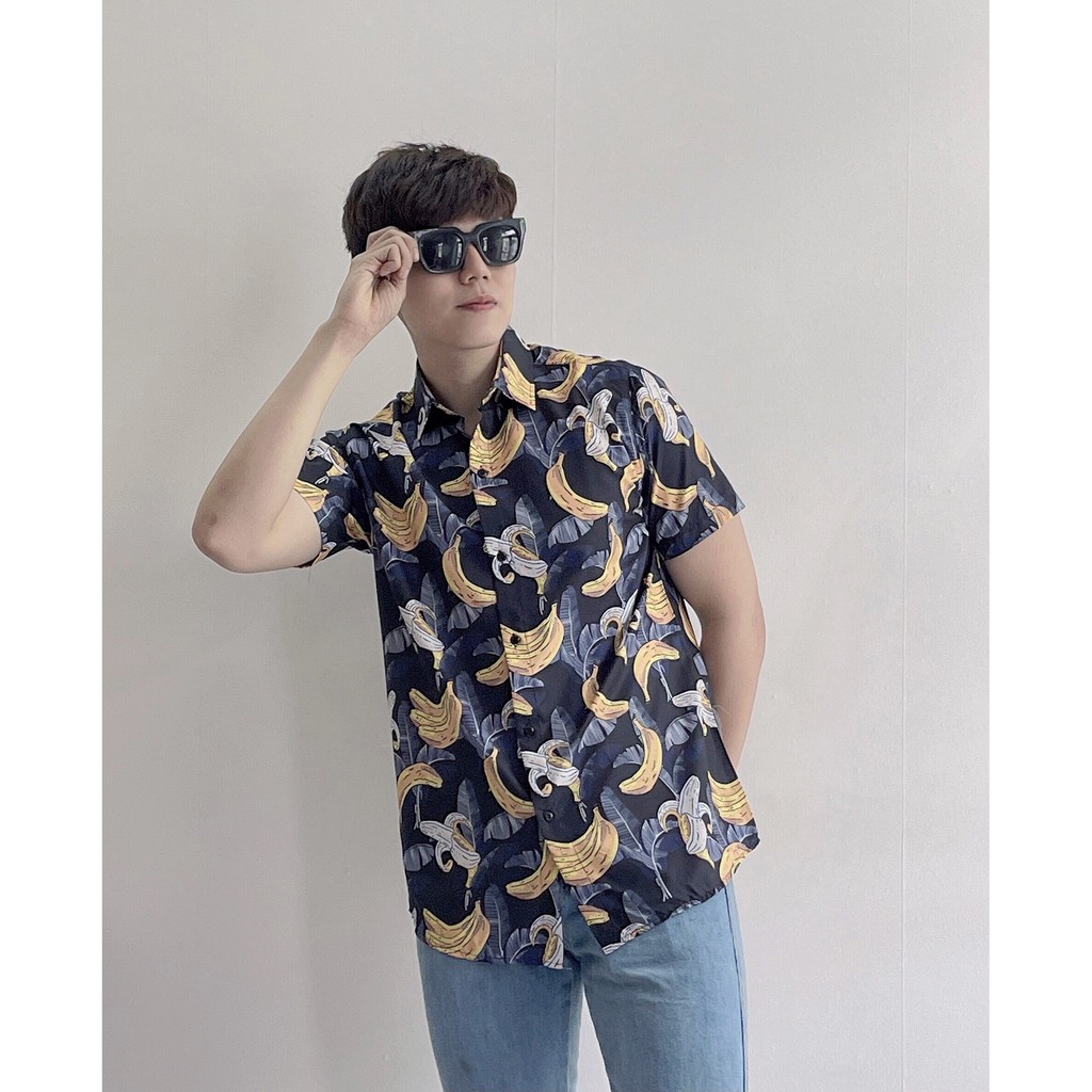 Áo sơ mi nam vải lụa cao cấp hot trend họa tiết pop art  - SMTM132 | BigBuy360 - bigbuy360.vn