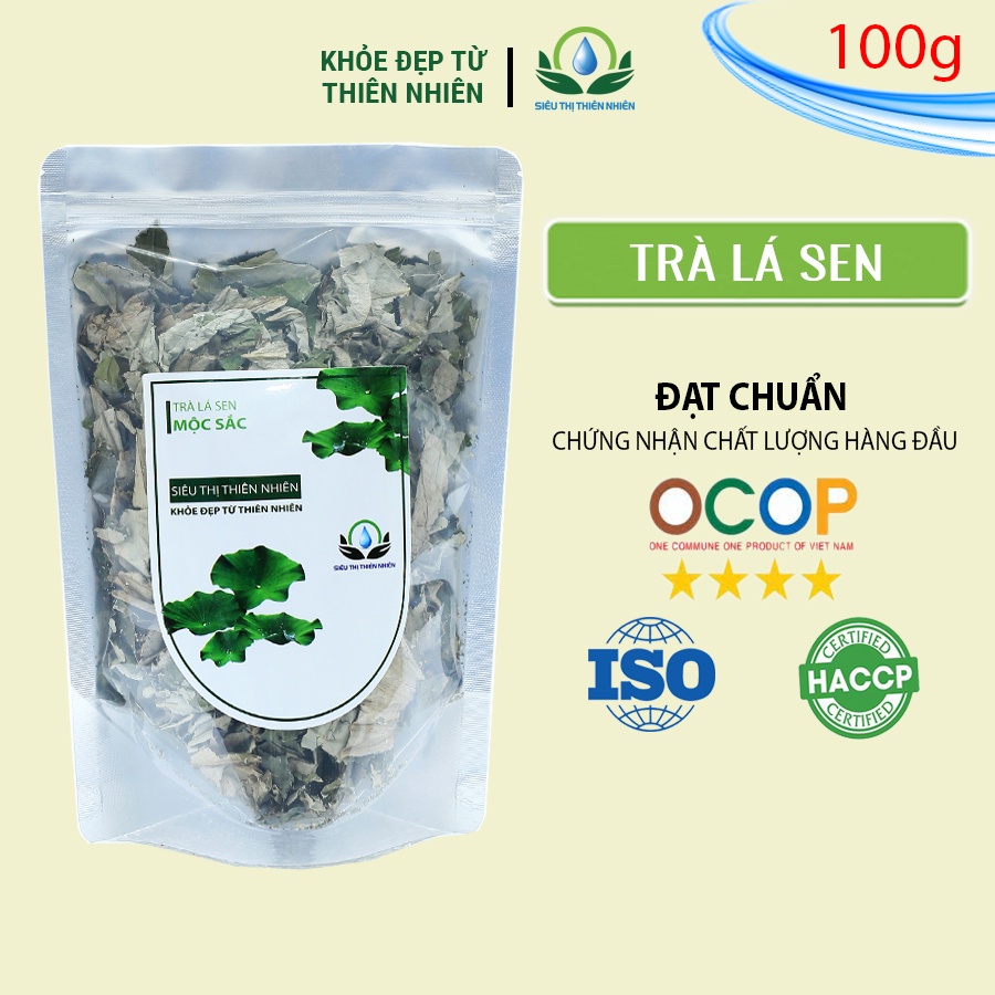 Trà lá sen sấy khô Mộc Sắc 100g