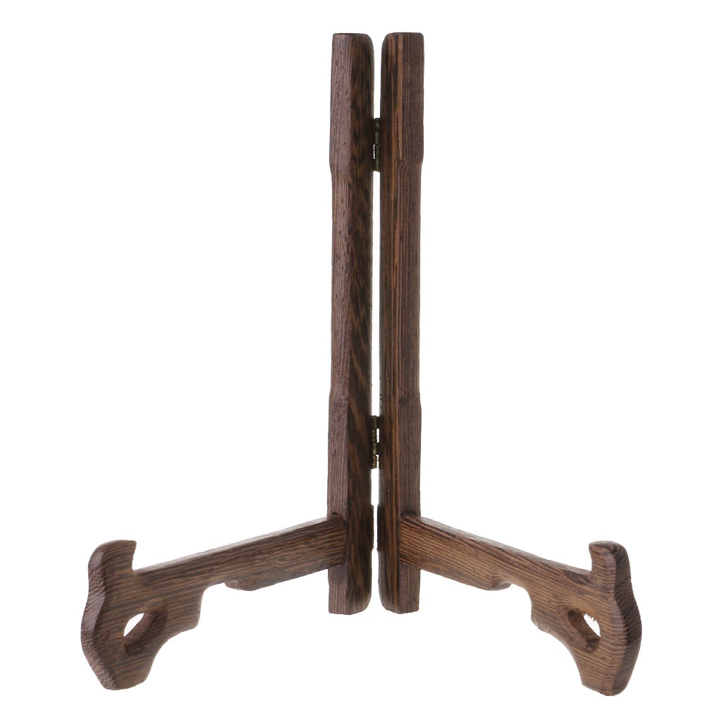 Đế gỗ trưng bày đĩa và ảnh cỡ 3-7 Inch tiện dụng