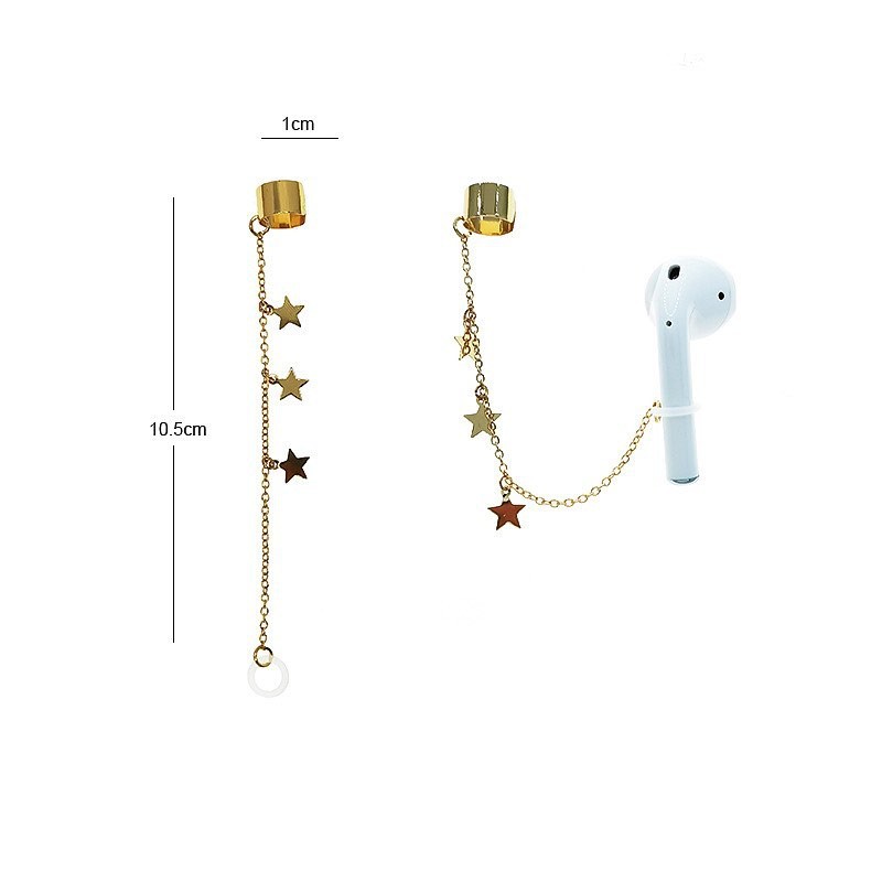 Bông Tai Kẹp Ngôi Sao