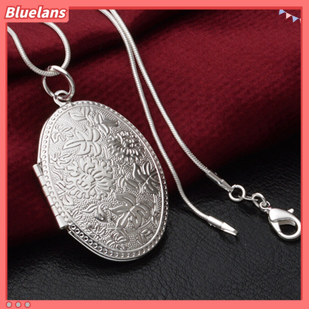 Dây chuyền mạ bạc thiết kế chạm khắc tinh xảo cá tính dành cho nam và nữ