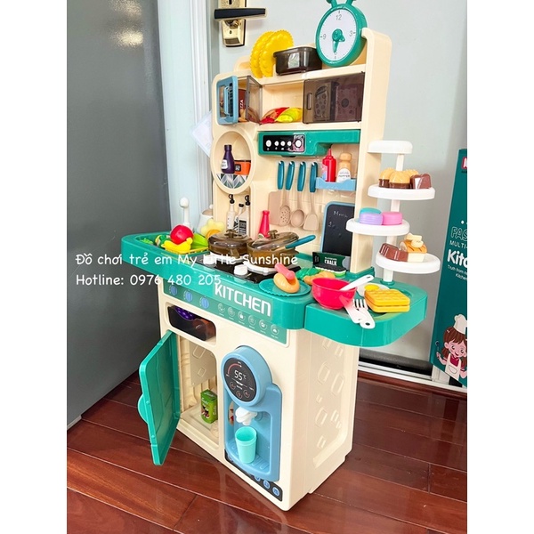 Đồ chơi nấu ăn kệ bếp 89 pcs mẫu 2022