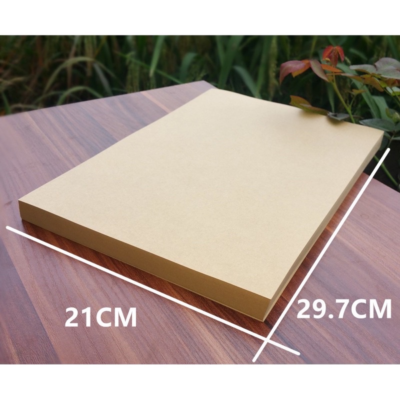 Decal A4 da bò : 1 xấp 100 tờ.