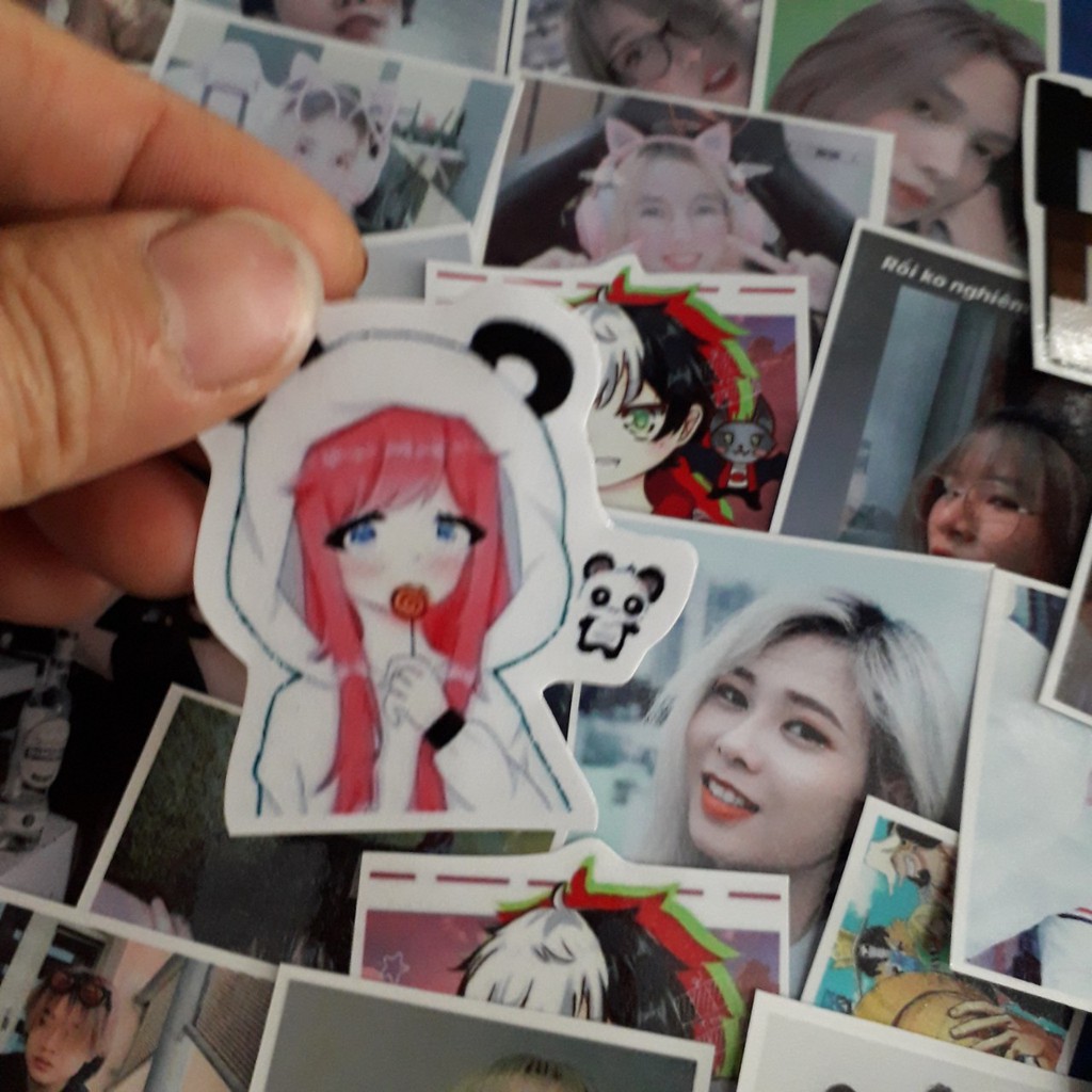 Sticker / Hình dán In Hình Theo yêu cầu