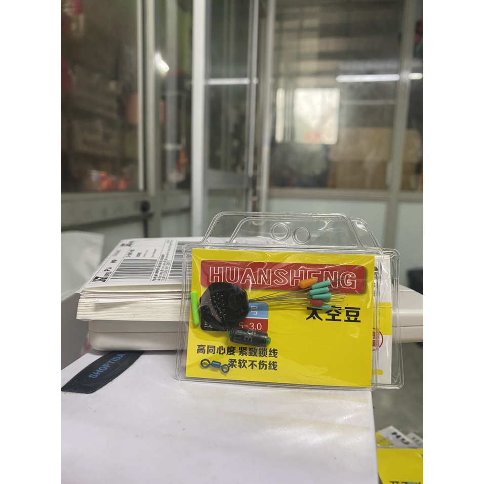 Vỉ phụ kiện dùng cho câu đài tiện lợi, phụ kiện câu