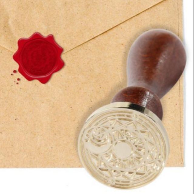 Con dấu sáp sakura ma thuật seal stamp