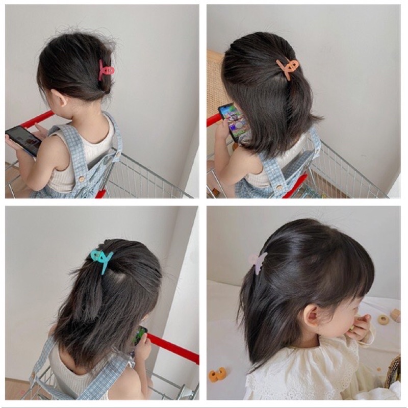 Combo 2 Kẹp tóc càng cua phong cách Hàn Quốc cho bé