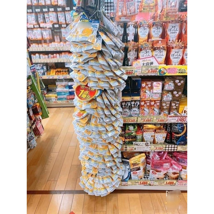 Viên Uống Vitamin C DHC Gói 120 Viên  Nhật Bản 60 ngày tăng đề kháng, sáng da