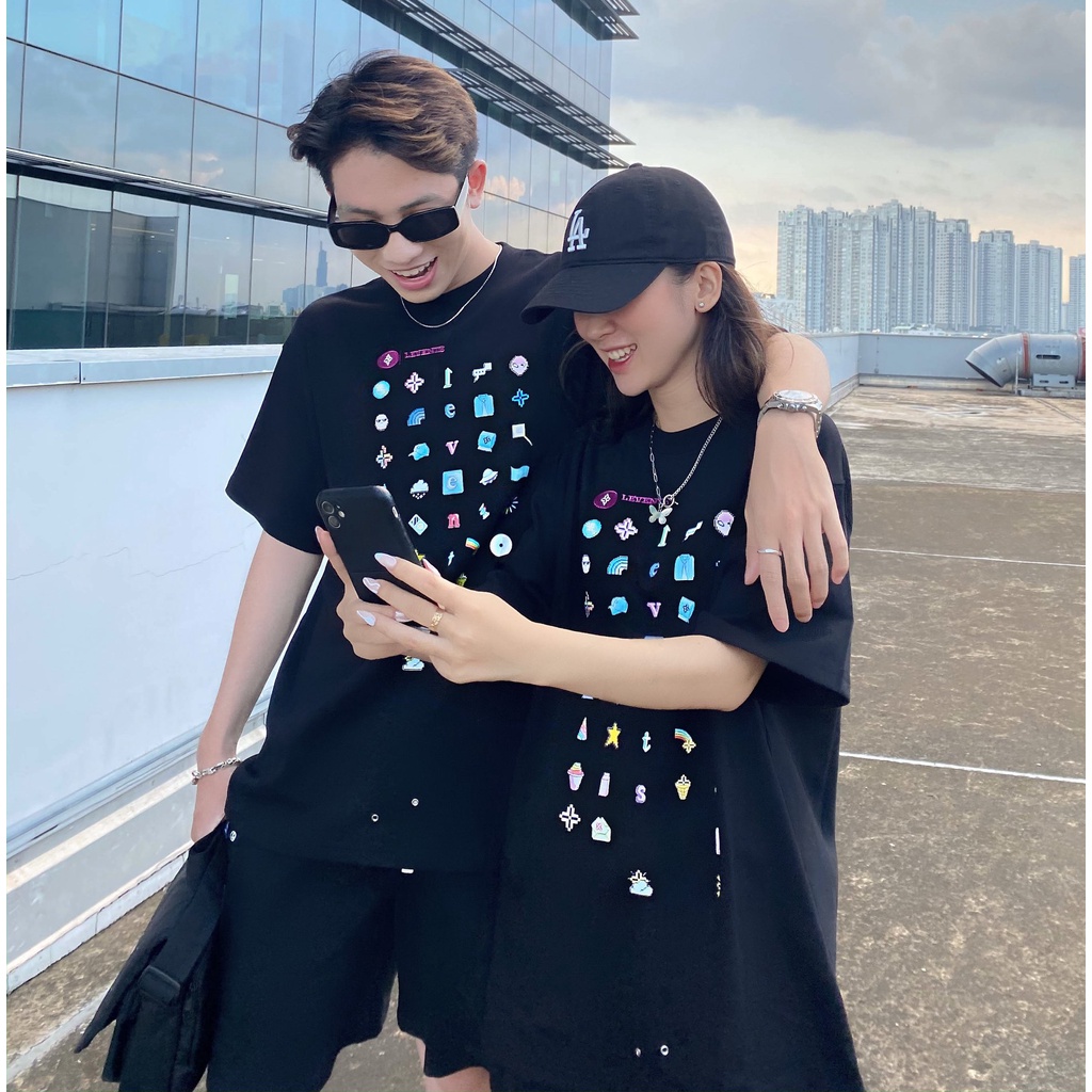 Áo thun LEVENTS Internetlove Pixel tee local brand nam nữ form rộng phong cách ullzang - Gin Store