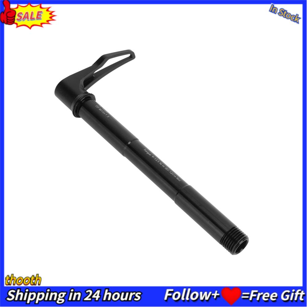 Thooth Bike Thru Axle Quick Release Skewer High Strength Performance Durable Bicycle Front Aluminum for ROCKSHOX