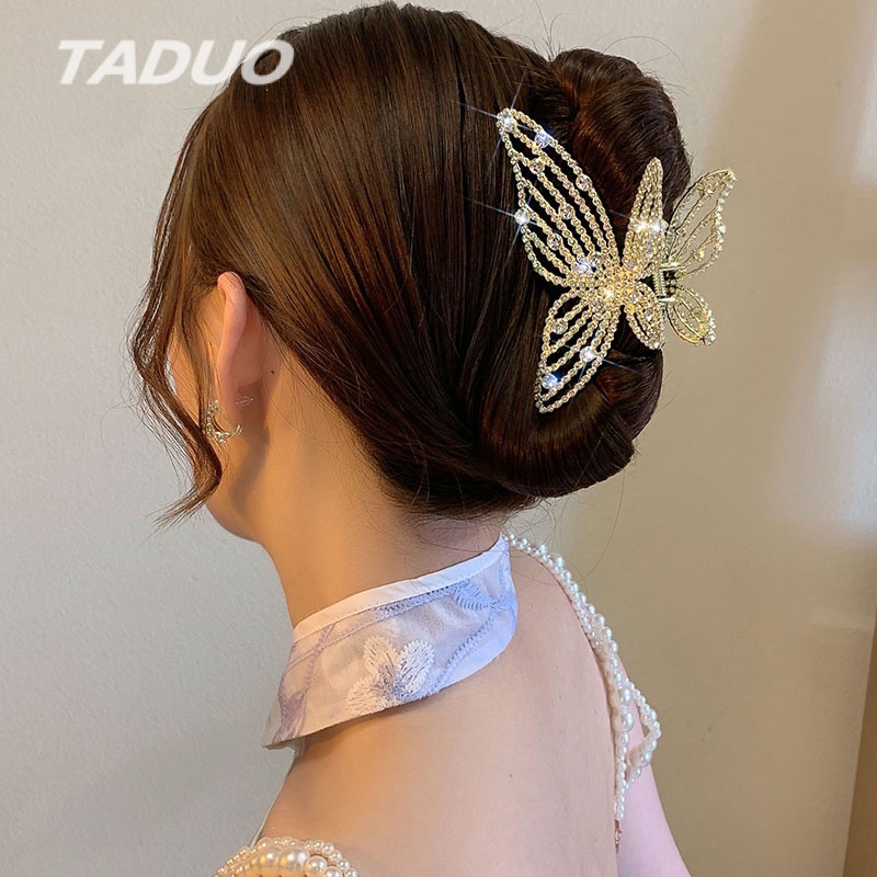 Kẹp Tóc Hình Bướm Phong Cách Hàn Quốc Dành Cho Nữ