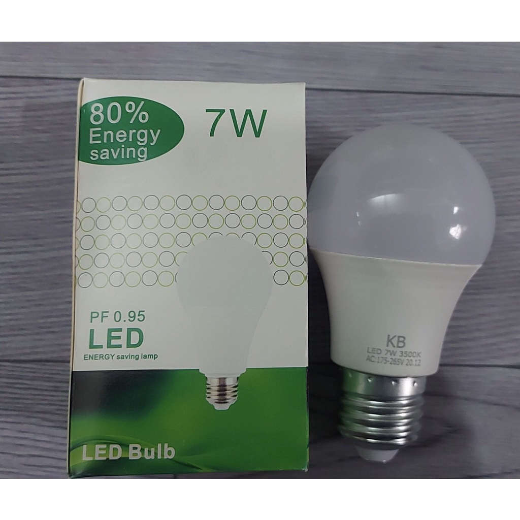 Bóng bulb KB 3W 5W 7W 9W 12W 15W chống nước