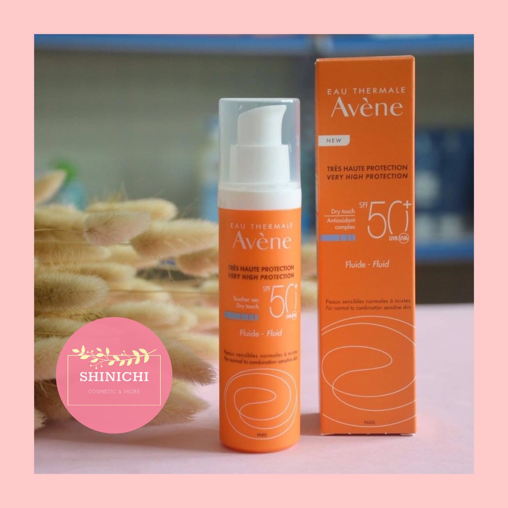 [CHÍNH HÃNG] Kem Chống Nắng – AVENE VERY HIGH PROTECTION FLUIDE SPF 50+ Da nhạy cảm (Shinichi_Cosmetic117)