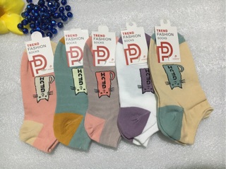 Vớ nữ cổ thấp set 1 đôi/ tất hài nữ