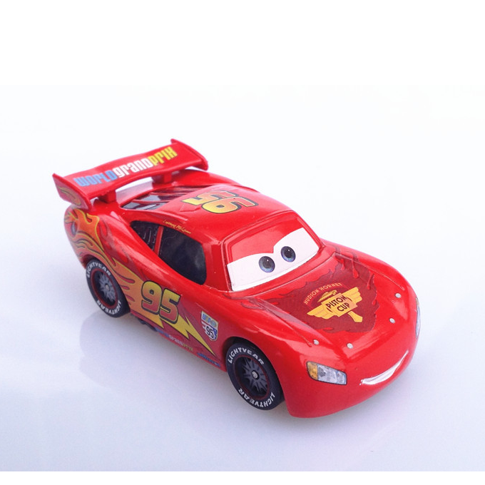 Ô tô 12 cái Đồ chơi Hợp kim Xe Lightning McQueen Sally Carrera Đồ chơi Trang trí Quà tặng Sinh nhật cho Trẻ em