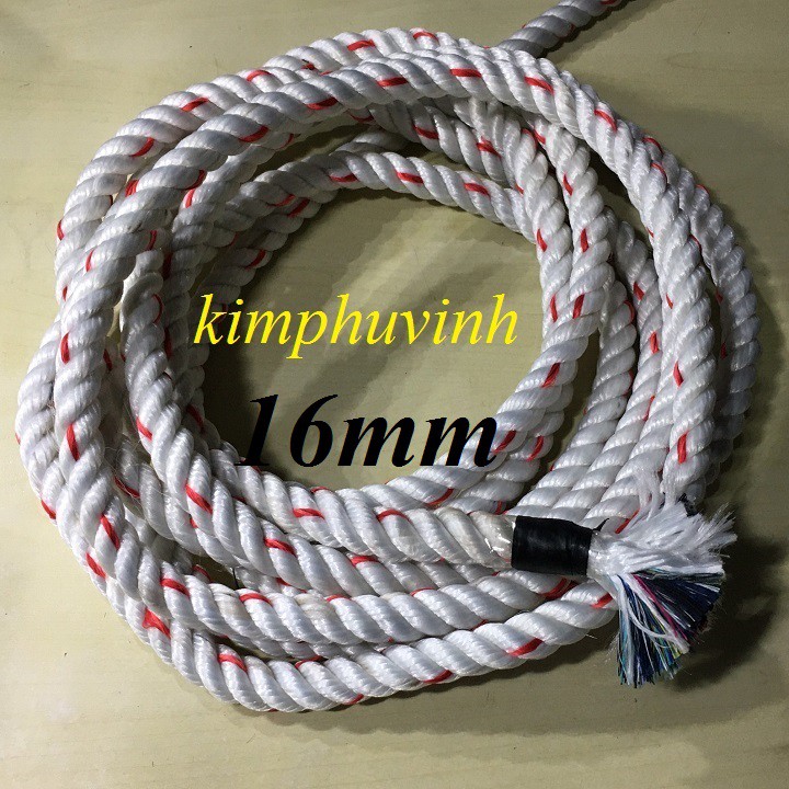 0.5Kg (DÀI 5M) - DÂY THỪNG CỨU SINH 16mm - DÂY THỪNG 16mm